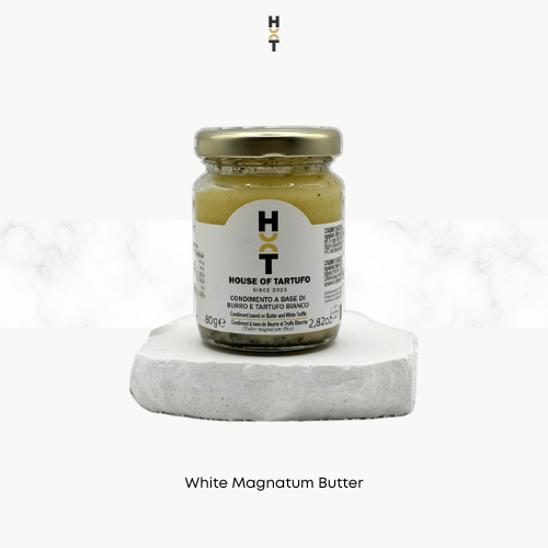 Condiment Based on Butter and White Truffle